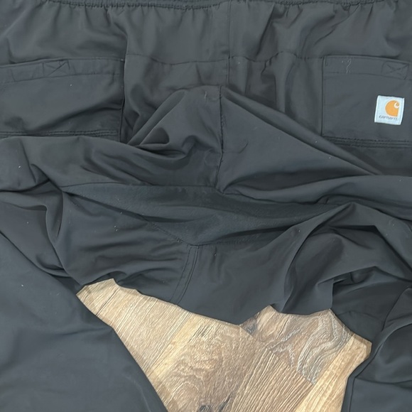 Carhartt Force Liberty Twill Straight Leg Scrub Pant C55106 Mens Sz 2XL Black - Picture 10 of 11